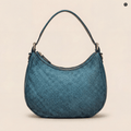 Borsa a spalla Ginger in pelle intrecciata