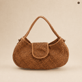 Borsa Clarissa in pelle intrecciata