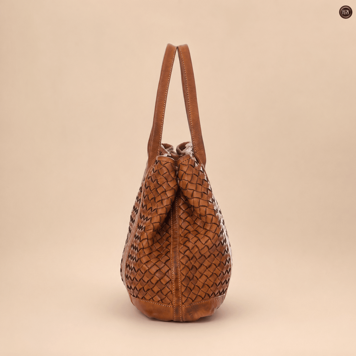 Borsa Matilde in pelle intrecciata