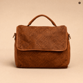 Borsa Siena Maxi in pelle intrecciata