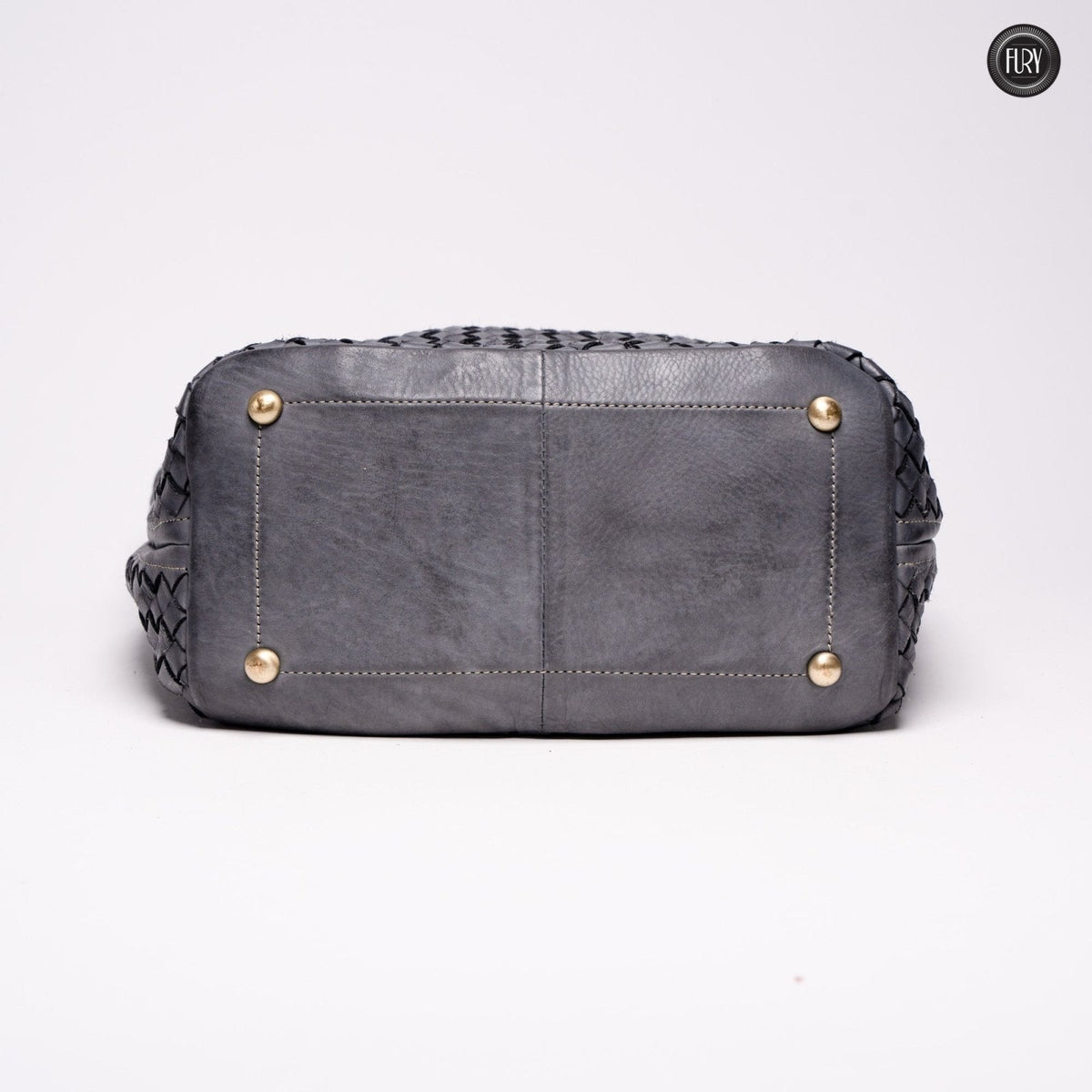 Borsa Virginia in pelle intrecciata