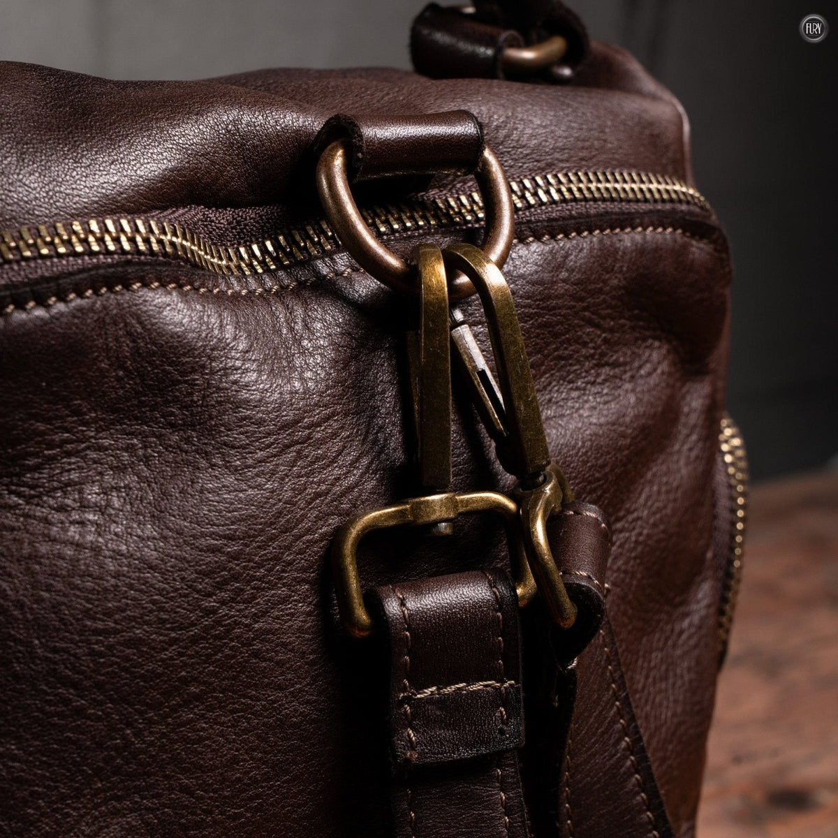 Zainetto Volterra reversibile in pelle intrecciata